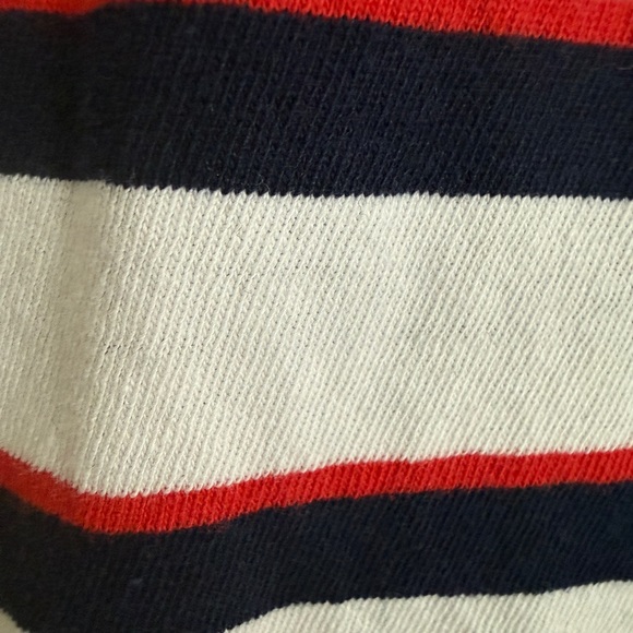 FRANK & EILEEN Patty Popover Red/Navy/White Stripe Sz M - Picture 4 of 7